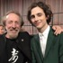 Timoth&eacute;e Chalamet and charles bernstein